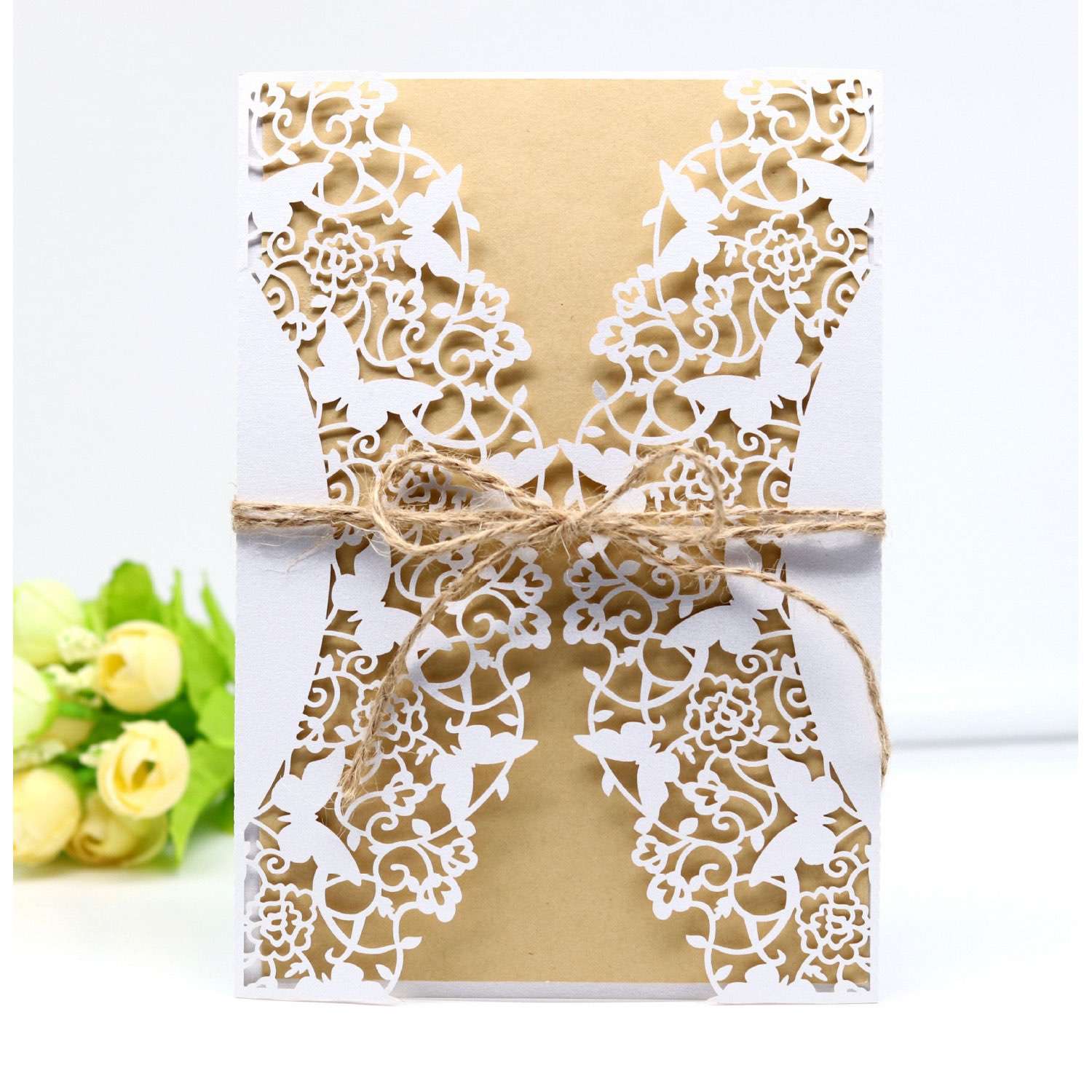 Vellum Paper Invitation Wedding Supplies Holiday Greeting Card Wholesale
